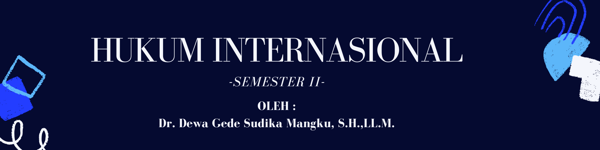 Hukum Internasional (D) 