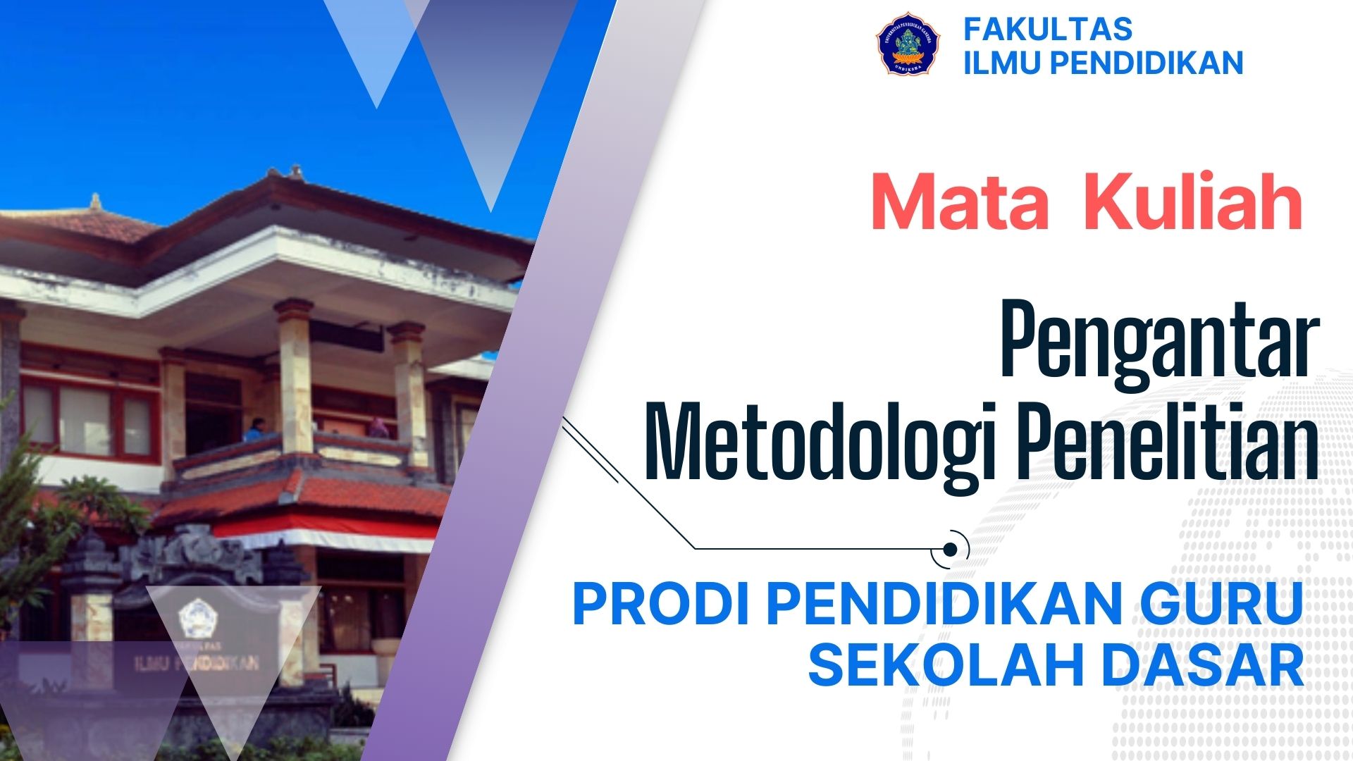 Pengantar Metodologi Penelitian