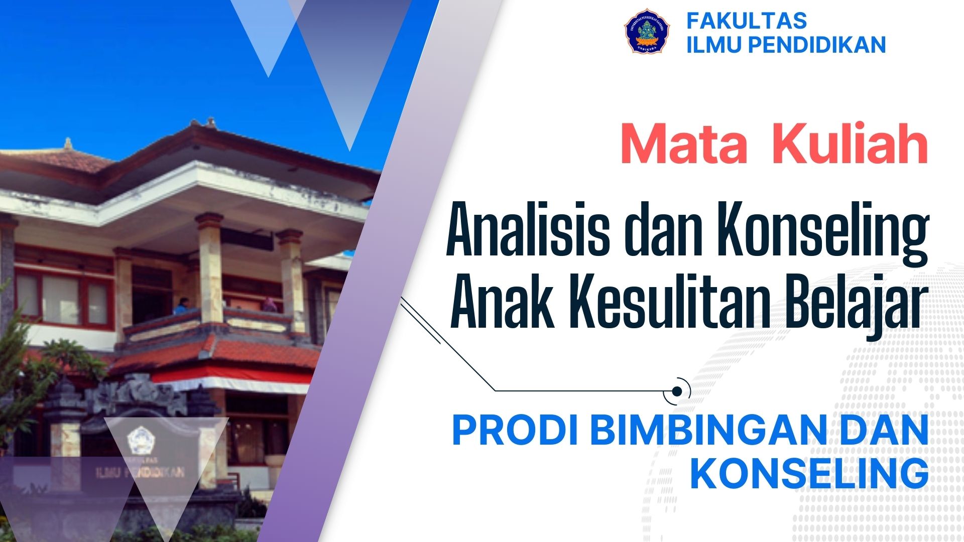 Analisis dan Konseling Anak Kesulitan Belajar