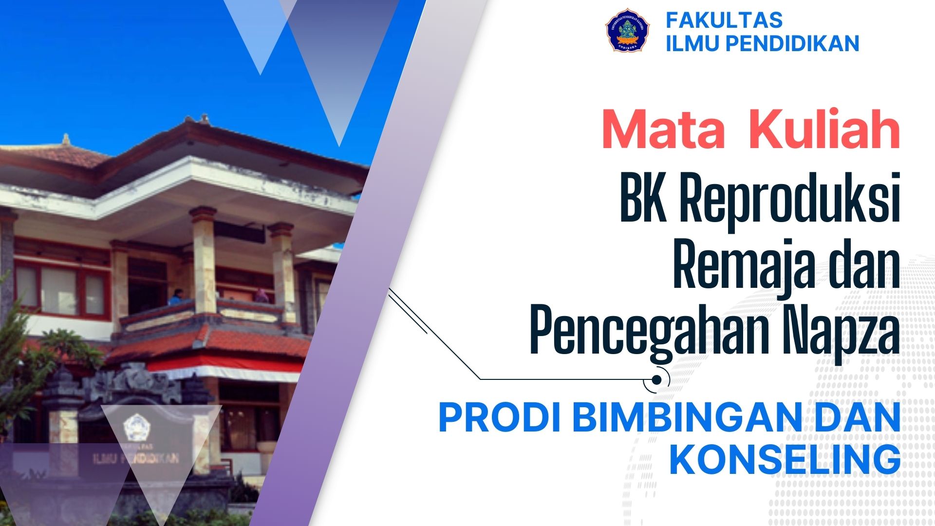 BK Reproduksi Remaja dan Pencegahan Napza